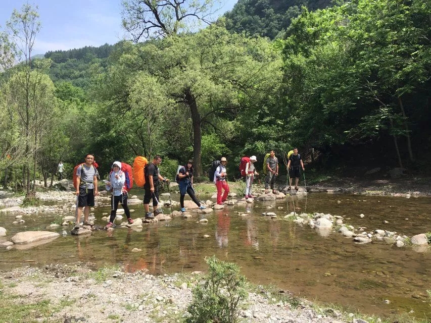 【北京驢友露營天堂】后河露營腐敗，涮鍋、捉蝦、戲水，清涼一夏